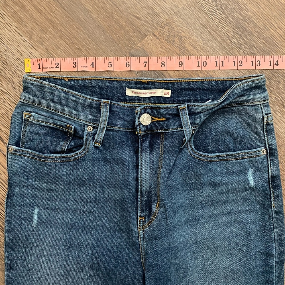 721 Skinny High Rose Levi’s Jeans